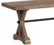 Elements International Yellowstone Medium Brown Dining Bench-1