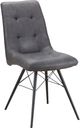Moe's Home Collection Morrison 2-Piece Grey Dining Side Chair Set-0
