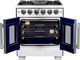 FORNO® Capriasca 30" Stainless Steel Pro Style Gas Range-3
