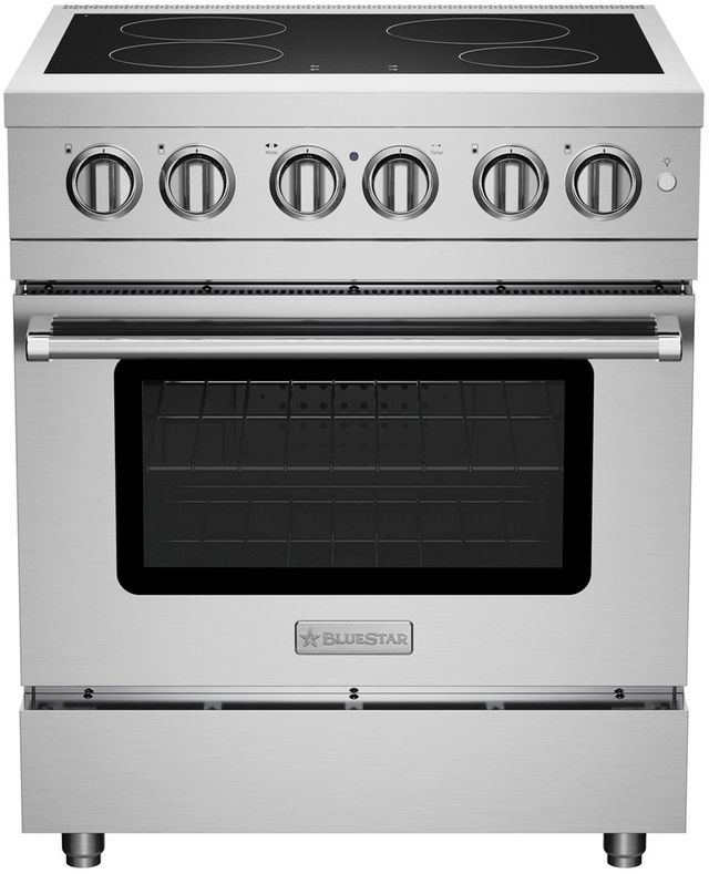 BlueStar® 30" Stainless Steel Freestanding Induction Range