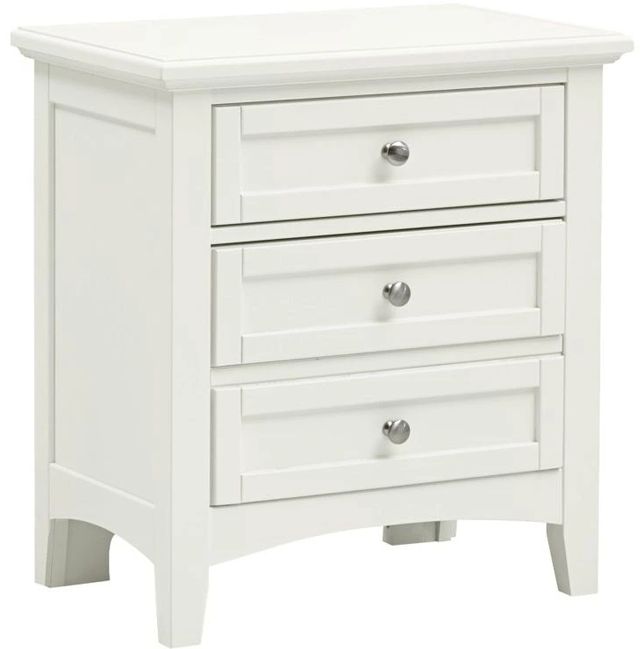 Vaughan-Bassett Bonanza White Nightstand-0