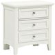 Vaughan-Bassett Bonanza White Nightstand-0