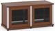 Salamander Designs® Synergy Model 221 AV Cabinet-Dark Cherry/Aluminum-0