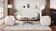 Zuo® Modern Mazzy Brown Side Table with Black Steel Base-3