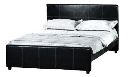 Milton Greens Stars Black Queen Platform Bed-0