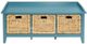 ACME Furniture Flavius Beige/Teal Bench-1