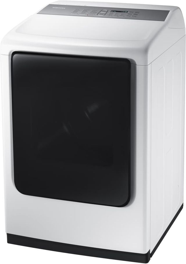 Samsung 7.4 Cu. Ft. White Front Load Gas Dryer-1