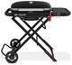 Weber® Traveler® 1-Burner Black Portable Liquid Propane Grill-0