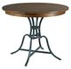 Kincaid Furniture The Nook Hewned Maple 44" Round Counter Height Table with Black Metal Base-0