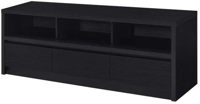 Coaster® Rutland Black 3-Drawer TV Stand Media Console-2