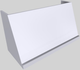 Vent-A-Hood® 54" Wall Mounted Range Hood-White-1