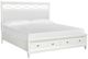 Magnussen Home® Springhouse Whisper White Queen Panel Storage Bed with Upholstered Headboard-0