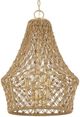 Uttermost® Macrame Brown/Gold 4-Light Pendant-4