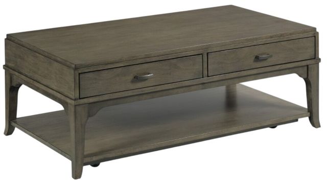 England Furniture Nicolette Charcoal Rectangular Cocktail Table-0