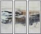 Uttermost® Graphite 3-Piece Horizon Framed Print Set-0