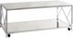 Elements International Braden 3-Piece Chrome Occasional Table Set-1