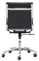 Zuo® Modern Lider Plus Black Armless Office Chair-2