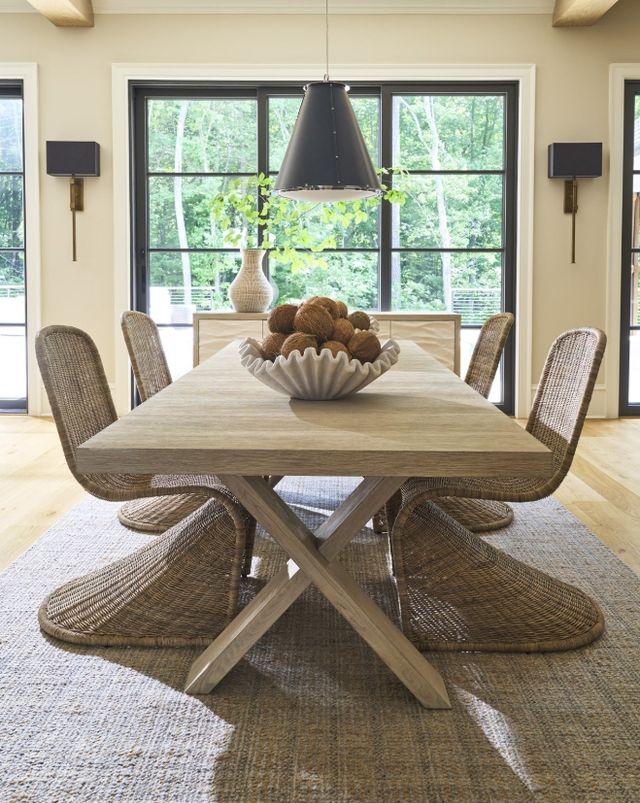 Universal Explore Home™ Oasis Beige Dockside Dining Table-1