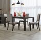 Liberty Furniture Modern Edge 5-Piece Caffe/Gray Dining Set-0