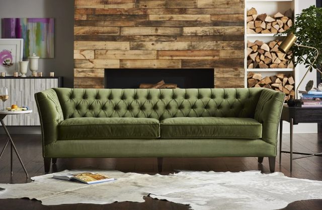 Universal Explore Home™ Customizable Modern Farmhouse Duncan Sofa-1