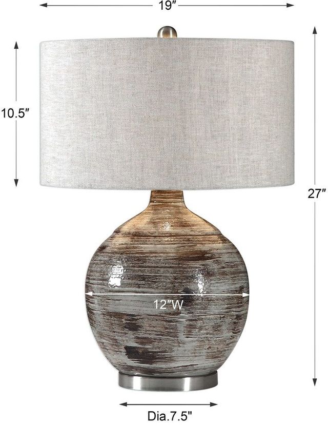 Uttermost® Tamula Blue/Gray Table Lamp-2