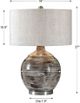Uttermost® Tamula Blue/Gray Table Lamp-2