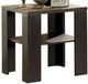 Furniture of America® Leda Antique Black End Table-0