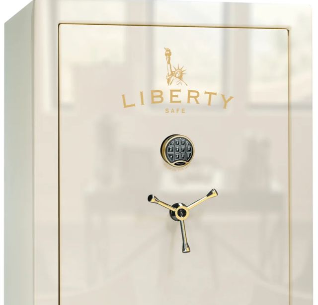 Liberty Safe Colonial White Gloss 30 Electronic Gun Safe-1