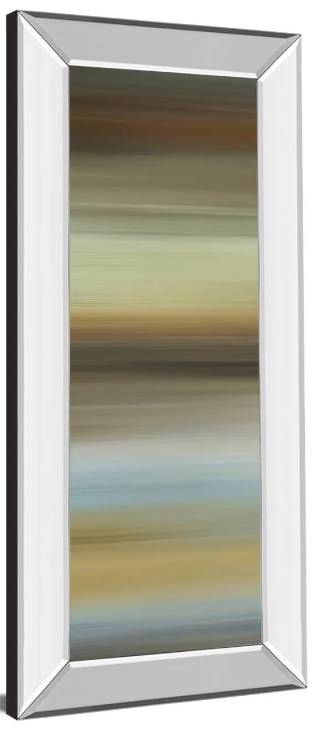 Classy Art Abstract Horizon I by James Mcmaster Mirrored Frame Wall Art-1
