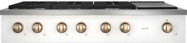Café™ 48" Matte White Gas Rangetop-0