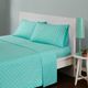 Olliix by Mi Zone SeafoamTwin Polka Dot Printed 100% Cotton Sheet Set-5