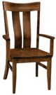 Archbold Furniture Customizable Amish Essentials Florence Arm Chair-0