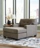 Chaise longue de Signature Design by Ashley® Mahoney - Chocolat-4