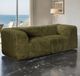 Furniture of America® Nappi Olive Green Loveseat -1
