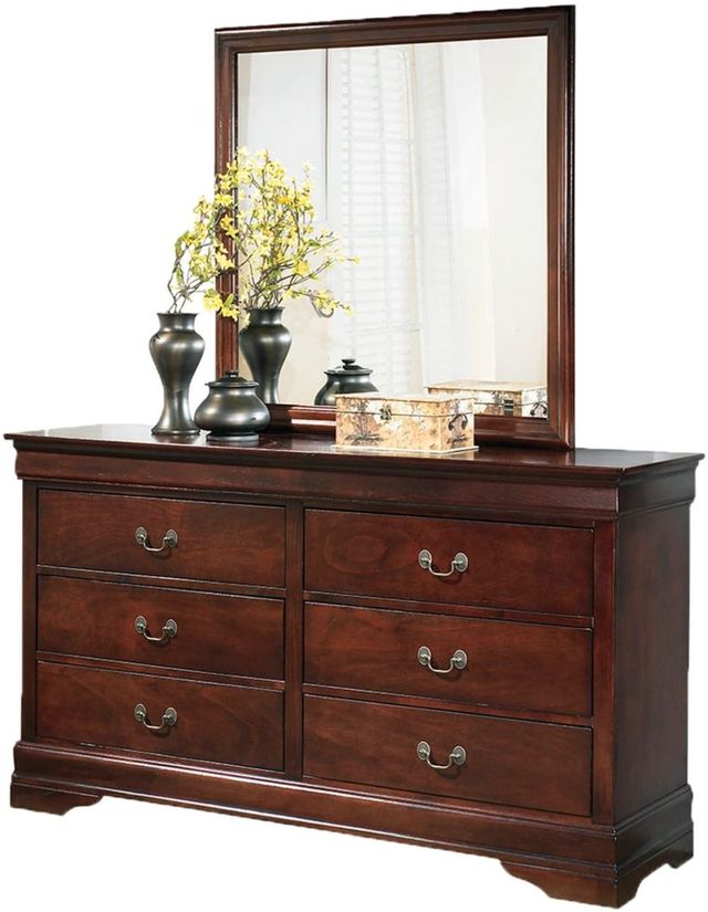 Signature Design by Ashley® Alisdair 3-Piece Dark Brown Queen Sleigh Bed Set-3