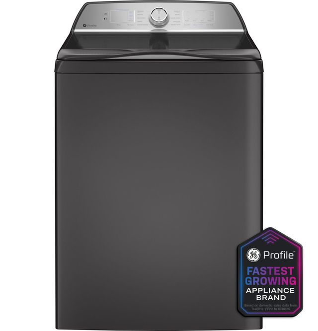 GE Profile™ 5.0 Cu. F.t Diamond Gray Impeller Top Load Washer-1