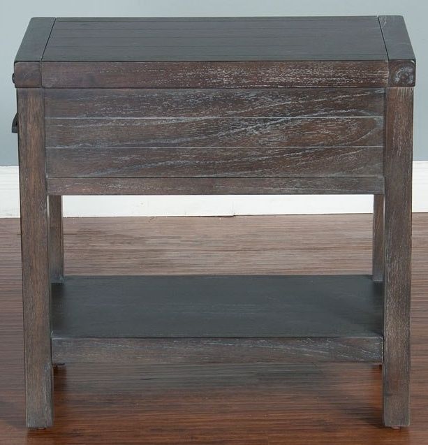 Sunny Designs™ Dundee Kettle Black Chair Side Table-2