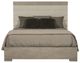 Bernhardt Linea Cerused Greige/Gray Upholstered King Panel Bed-2