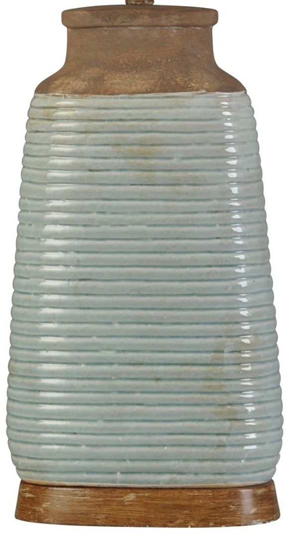 StyleCraft Armond Blue Table Lamp-1