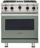 Viking® 5 Series 30" Eucalyptus Liquid Propane Pro Style Gas Range-0