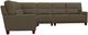 La-Z-Boy® Draper 4-Piece Taupe L-Shape Sectional-1
