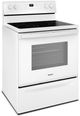 Whirlpool® 29.88" Free Standing Electric Range-White-3