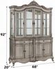 ACME Furniture Ariadne Antique Platinum Buffet and Hutch-2