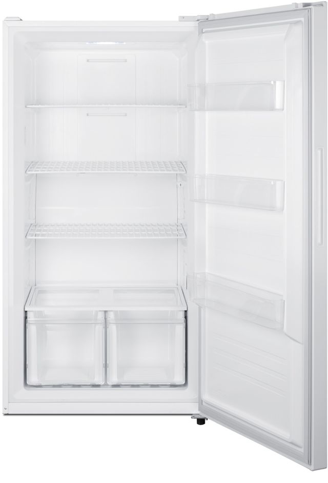 Summit® 17 Cu. Ft White Upright Freezer-2