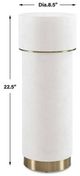 Uttermost® Wessex White Drink Table-2