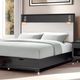 Furniture of America® Torrance 4-Piece Black Queen Bedroom Set-1