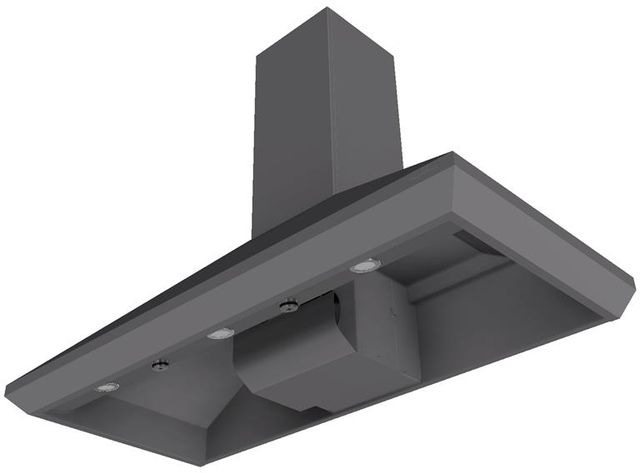 Vent-A-Hood® 48" Gunsmoke Euro Style Wall Mounted Range Hood-3