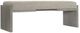 Bernhardt Foundations Beige/Dark Shale Bench-0