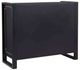 Bassett Mirror Lowery Black Lacquer Hall Chest-1