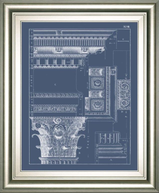 Classy Living Vision Studio Column and Cornice Blueprint III-0